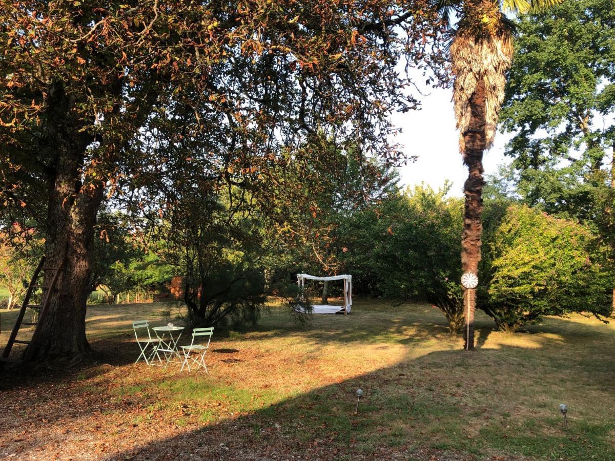 Bed and Breakfast Domaine Pierrot à Laujuzan Extérieur photo